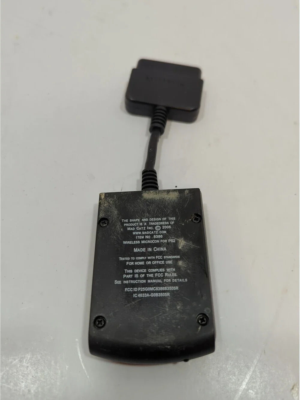 Madcatz GameStop Wireless Controller Dongle Plug 8386 for Sony Playstation 2 PS2